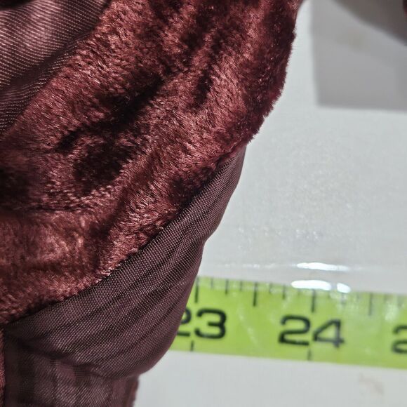 Hippie Boho Patchwork 80s Artsy Deco Phool Vintage Velvet Satin Jacket Large - Picture 12 of 13